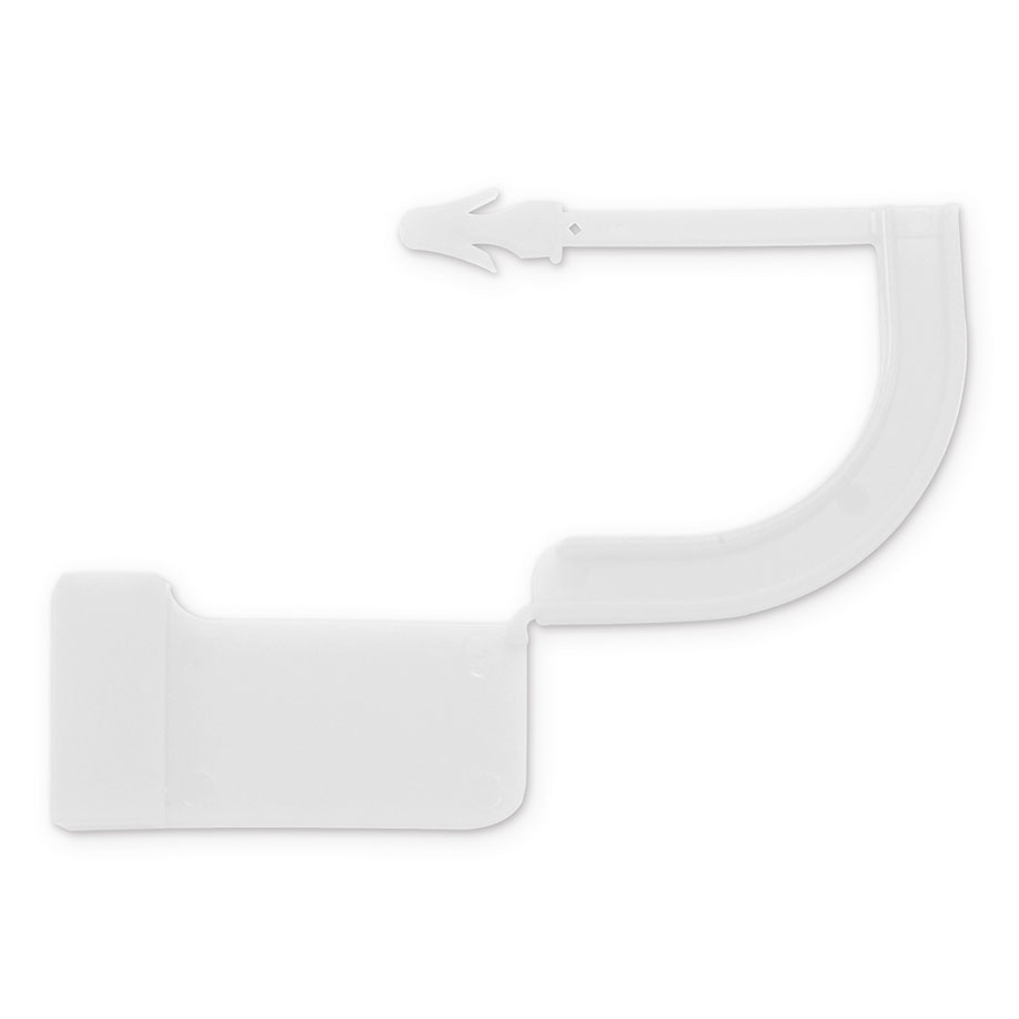 01022 01022  ~ PLASTIC SEAL WHITE [1000 PK] ~