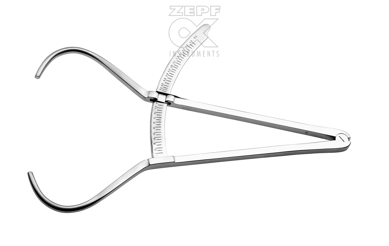 02-3100-01 02-3100-01  ~ BERTILLON Messzirkel 32 cm nicht kalibriert 0 - 25 cm ~