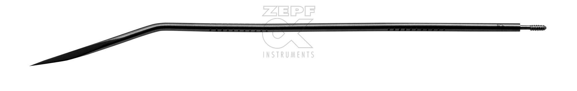 04-1582-08 04-1582-08  ~ Führungsnadel gerade  8 Charr. 18,5 cm mit Gewinde ~