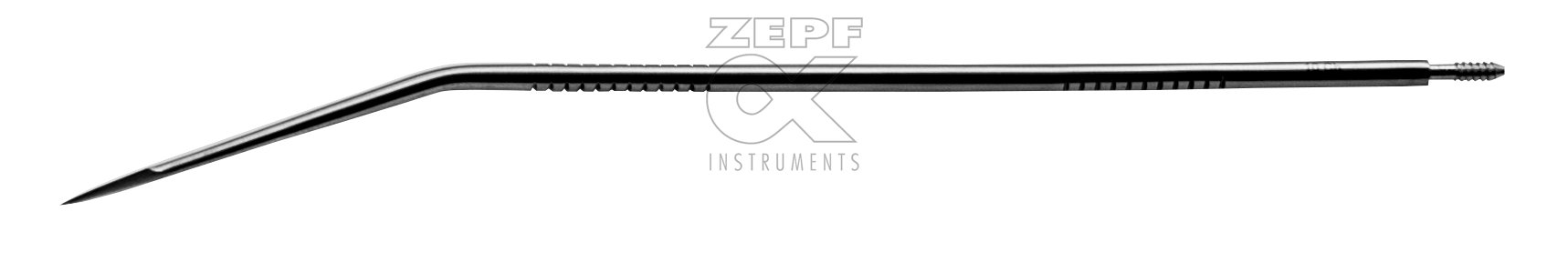 04-1587-10 04-1587-10  ~ Führungsnadel Lanzensp. 10 Charr. 18,5cm mit Gewinde ~