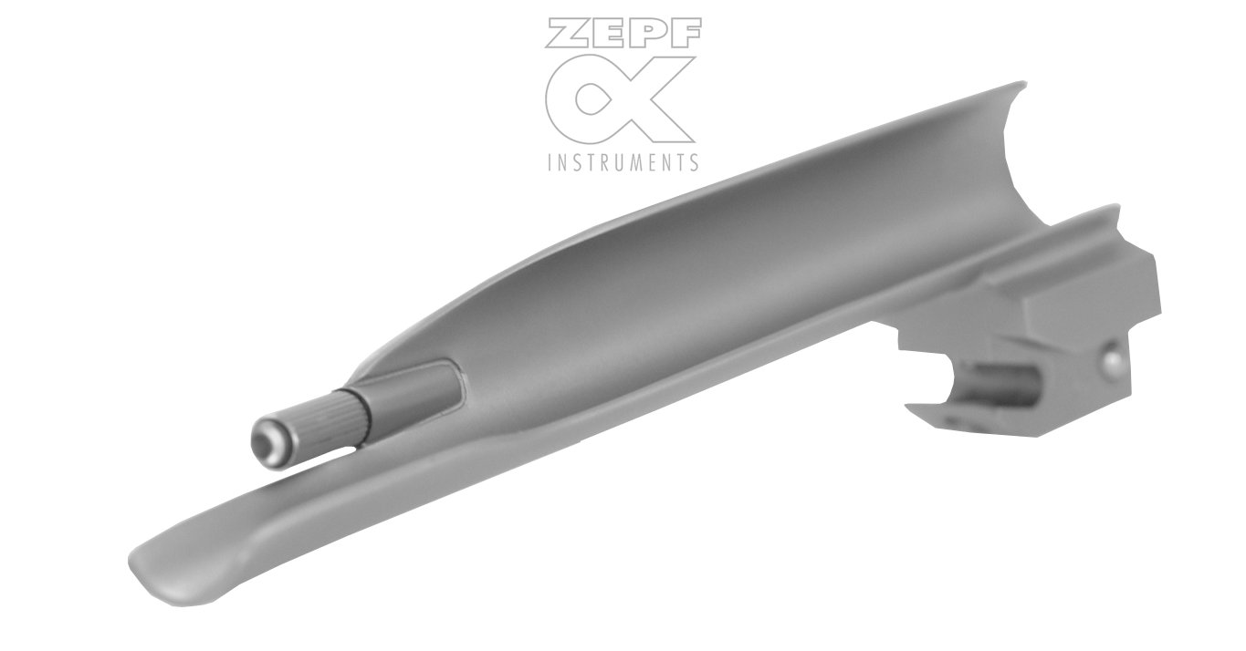 04-2200-02 04-2200-02  ~ FOREGGER Laryng. Spatel fig. 2 (WISCONSIN) 113mm ~