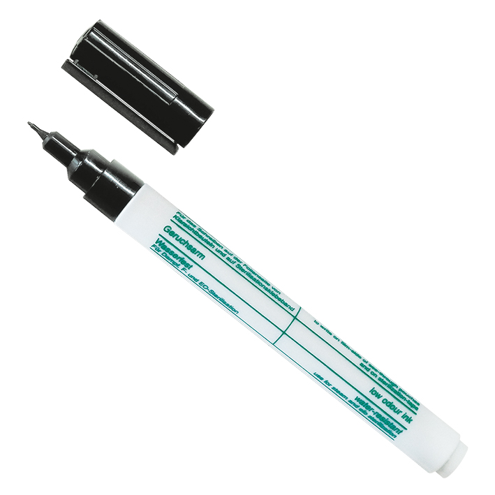 05505 05505  ~ MARKER PERMANENT BLACK 0.75MM STERL RESIST [10 PK] ~