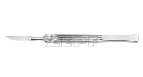 06-4006-03 06-4006-03  ~ Skalpell anat. Metallh. Fig. 3   14,5cm ~