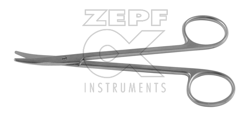 07-3701-11 07-3701-11  ~ Strabismus Schere gebogen 12 cm SC ~