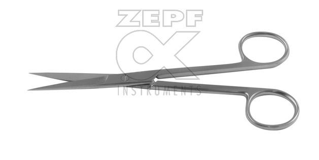 08-1500-14 08-1500-14  ~ DEAVER Schere ger. sp sp 14,5cm ~