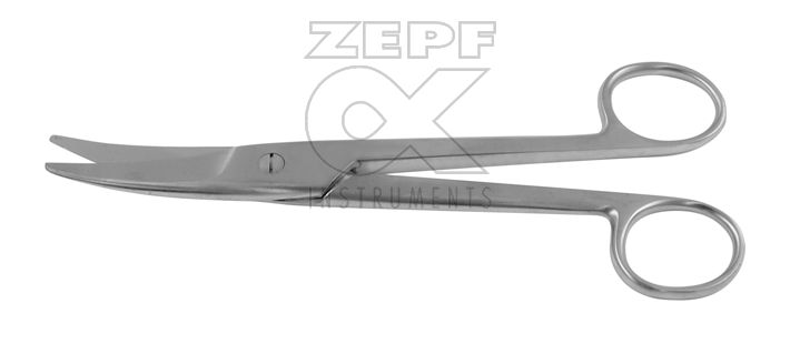 08-1801-17 08-1801-17  ~ MAYO NOBLE Schere gebogen 16,5 cm ~