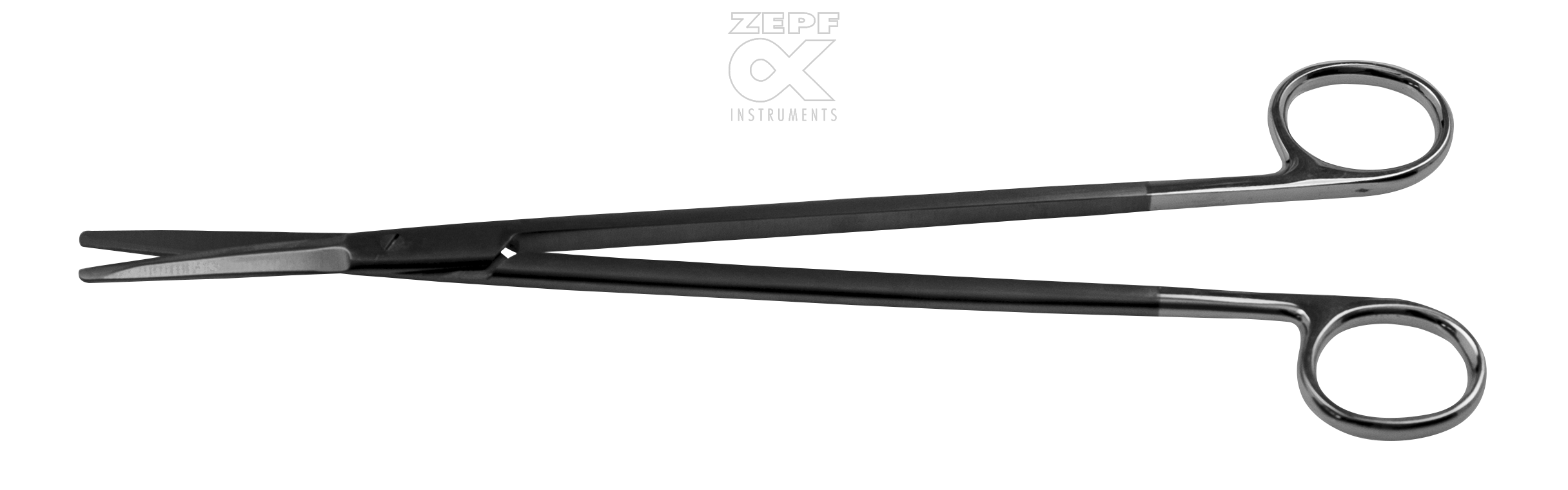 08-2104-23 08-2104-23  ~ GORNEY Präp.Schere fein 23 cm TC eine Schneide gezahnt gerade TC ~