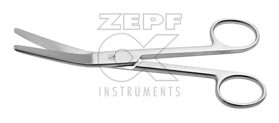 08-2911-18 08-2911-18  ~ FERGUSSON Schere abgewinkelt 18 cm ~