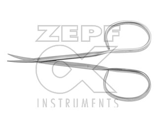 08-3207-10 08-3207-10  ~ Iris Schere große Ringe spitz 10,5 cm ~