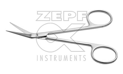 08-3501-11 08-3501-11  ~ Iris Schere abgewinkelt 11,5 cm ~