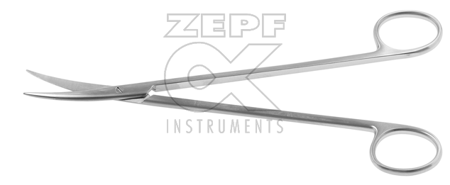08-4702-18 08-4702-18  ~ DEBAKEY Schere gebogen 18 cm ~