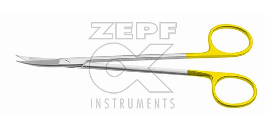 08-5405-16 08-5405-16  ~ KELLY Schere gebogen 16 cm TC ~