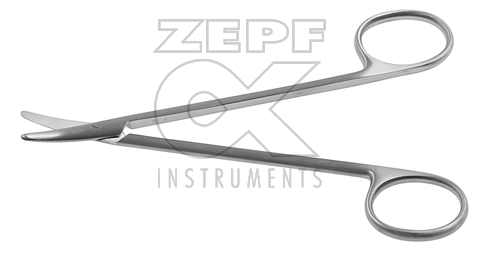 08-6115-14 08-6115-14  ~ McKISSOCK Schere 14,5 cm gebogen ~