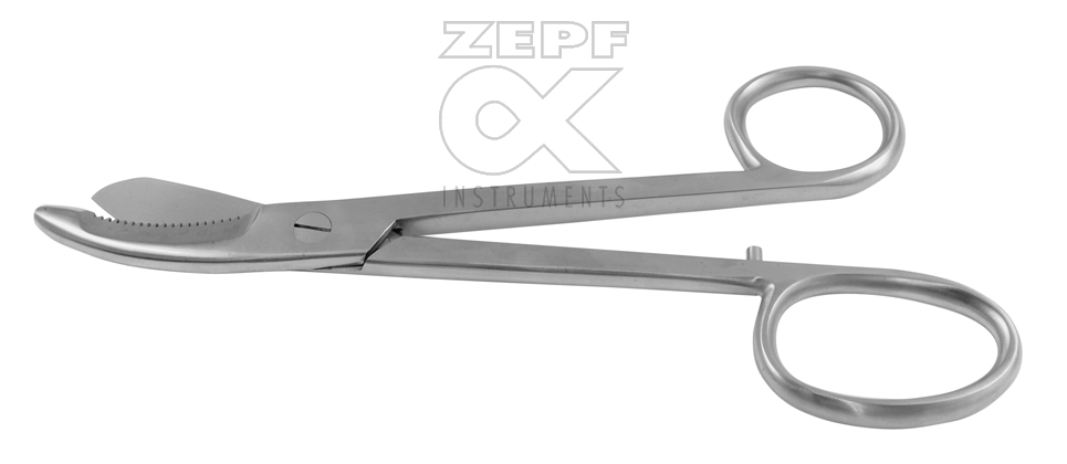 08-9307-23 08-9307-23  ~ BRUNS Verband Schere gezahnt 24 cm ~