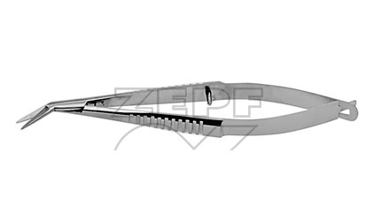 09-1255-09 09-1255-09  ~ CASTROVIEJO Schere kniegebogen 9 cm ~