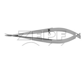 09-1401-08 09-1401-08  ~ VANNAS Iridectomie Schere gebogen 8 cm ~