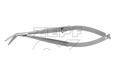 09-1501-11 09-1501-11  ~ CASTROVIEJO Hornhaut Schere 11 cm recht gebogen ~