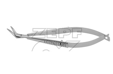 09-1503-11 09-1503-11  ~ CASTROVIEJO Hornhaut Schere 11 cm links gebogen ~