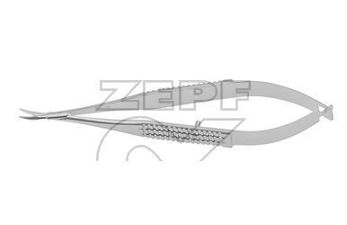 09-2603-12 09-2603-12  ~ VANNAS Schere mikro 12 cm geb. ~