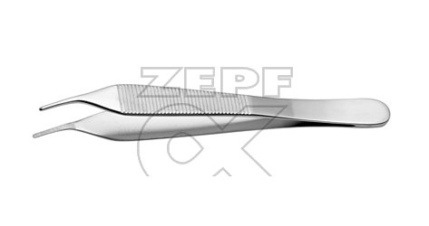 10-1701-12 10-1701-12  ~ ADSON Pinzette gerieft abgewinkelt 12 cm ~