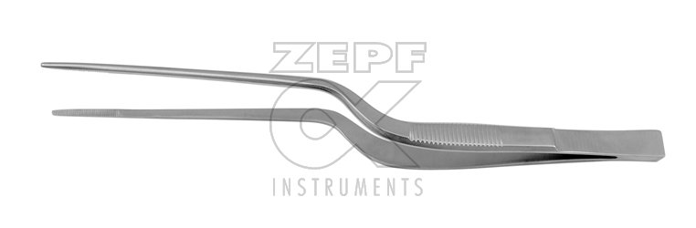 10-2722-17 10-2722-17  ~ CUSHING TAYLOR Pinzette bajonett 17 cmTC 3600 TPI ~