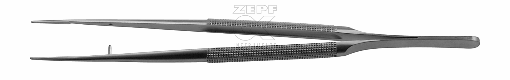 11-1070-21 11-1070-21  ~ Pinzette mikro Ringmaul Spitze 1,0 x 0,5 mm 21 cm lang Stahl rostfrei ~