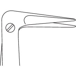 11-387-90-07 11-387-90-07  ~ Schere,Dietrich-Hegemann,15mm,90 ,14 cm ~