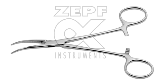 12-2607-14 12-2607-14  ~ COLLER CRILE Arterienklemme 14 cm gebogen ~