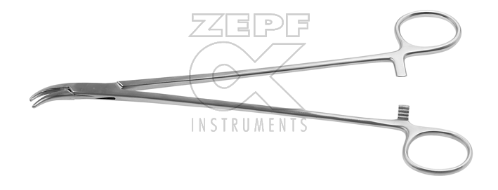 12-3909-22 12-3909-22  ~ BRUNSCHWIG Klemme gebogen 22 cm ~