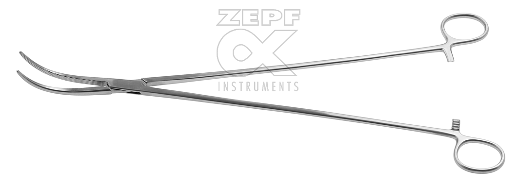 12-4505-11 12-4505-11  ~ ZENKER Praep. Lig.Klemme geb. 35 cm Fig. 1 ~