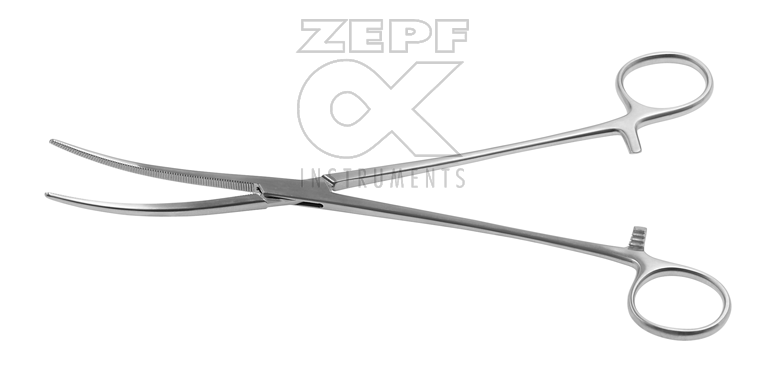 12-4506-24 12-4506-24  ~ CRAFOORD Bronchus Klemme modifiziert 24 cm ~