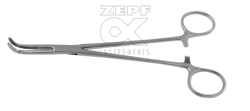 12-4601-24 12-4601-24  ~ KANTROWITZ Klemme 24cm gebogen ~