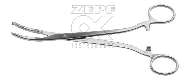 12-5495-21 12-5495-21  ~ MIKULICZ Periton. Klemme starkes Mod. 21 cm ~