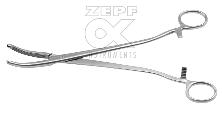 12-5497-24 12-5497-24  ~ MIKULICZ Peritoneum Klemme 24,5 cm ~