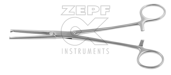 12-5904-20 12-5904-20  ~ GWILLIAM Hysterektomie Klemme 20 cm 1x2 Zaehne ~