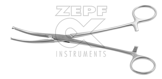 12-5905-20 12-5905-20  ~ GWILLIAM Hysterektomie Klemme 20 cm 1x2 Zaehne ~