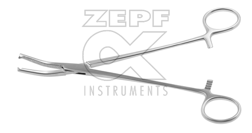 12-5909-20 12-5909-20  ~ BONNEY Hysterektomie Klemme 20 cm 1x2 Zaehne ~