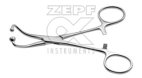 14-1203-13 14-1203-13  ~ Tuchklemme Kugel und Schale 13 cm ~