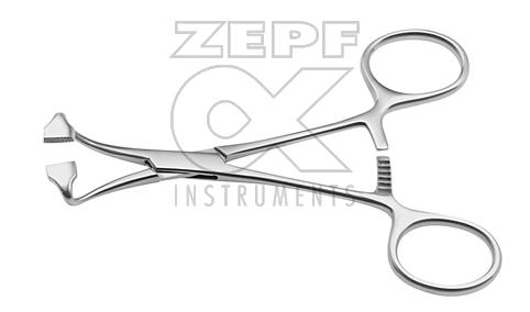 14-1223-13 14-1223-13  ~ Tuchklemme abgewinkelt nicht perfor. ~