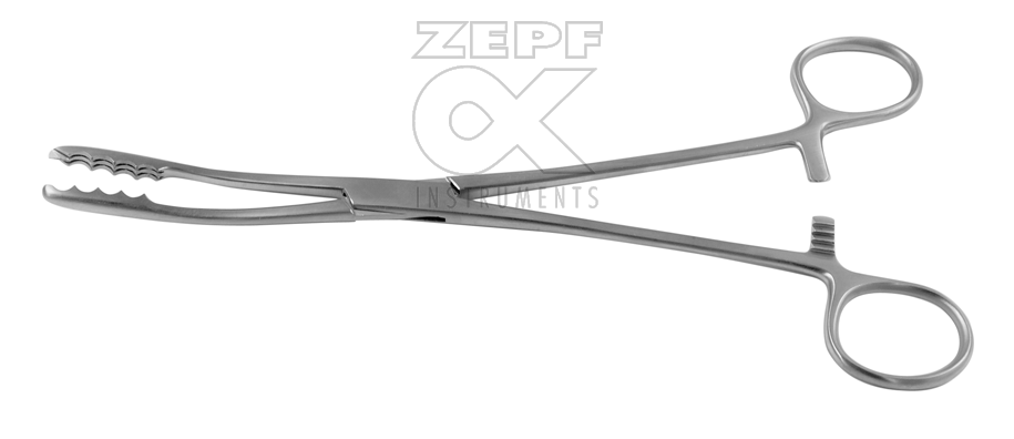 16-1601-18 16-1601-18  ~ ULRICH Tupfer Zange 18 cm gebogen ~