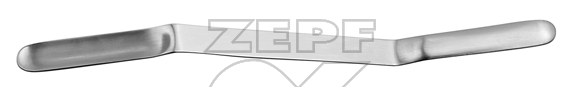 18-1672-07 18-1672-07  ~ OLIVECRONA Spatel konk.  7  9 mm 18 cm ~
