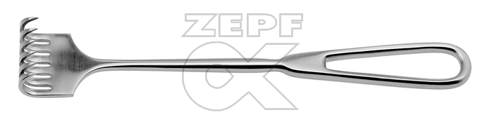 18-2816-06 18-2816-06  ~ VOLKMANN US Wundhaken scharf (MARTIN) 22,5 cm ~