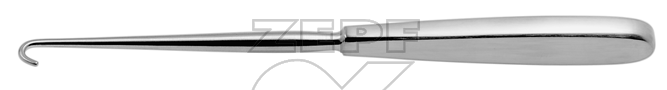 18-2821-01 18-2821-01  ~ VOLKMANN Wundhaken stumpf 2,5x12 mm 21,5 cm ~