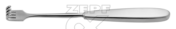 18-2821-04 18-2821-04  ~ VOLKMANN Wundhaken stumpf 18x12 mm 21,5 cm ~