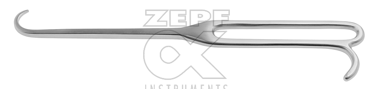 18-2836-25 18-2836-25  ~ LAMBOTTE Knochen Haken scharf  25 cm ~