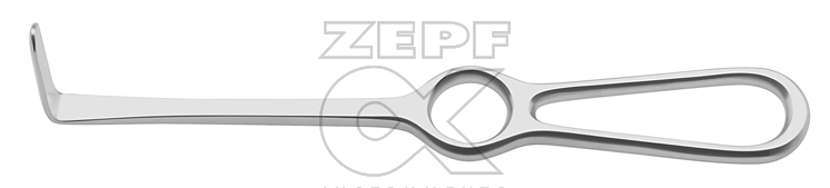 18-3106-10 18-3106-10  ~ LANGE Wundhaken 40 x 10 mm 21,5 cm ~