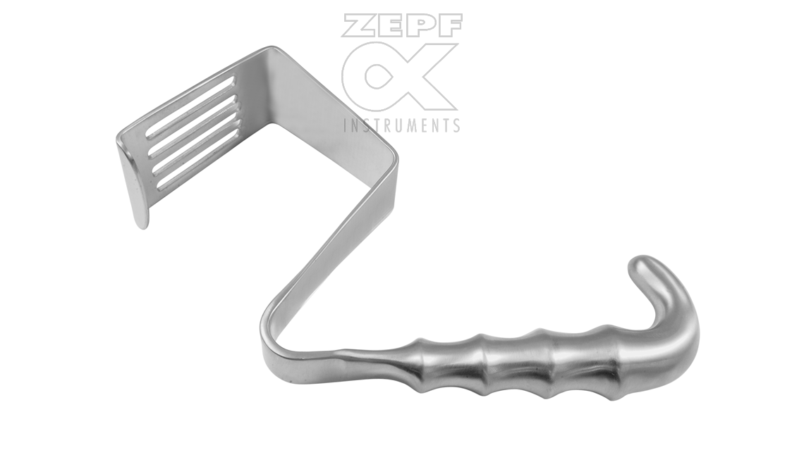 18-4906-50 18-4906-50  ~ DAVIDSON (Scapula) Wundhak. 75x50 mm 19,5 cm ~