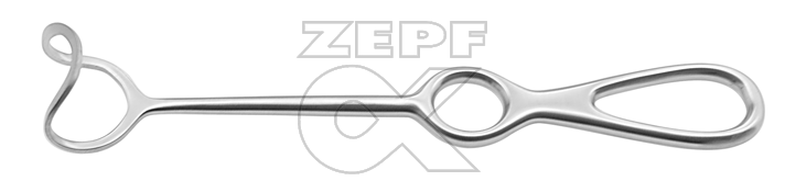 18-4937-25 18-4937-25  ~ DURHAM Wundhaken 16x25 mm 21,5 cm ~