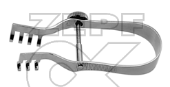 18-6095-07 18-6095-07  ~ FINSEN modif. Wundsp.stpf.3x4Z 7 cm ~