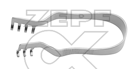 18-6101-05 18-6101-05  ~ FINSEN Wundsperrer stumpf 5 cm ~